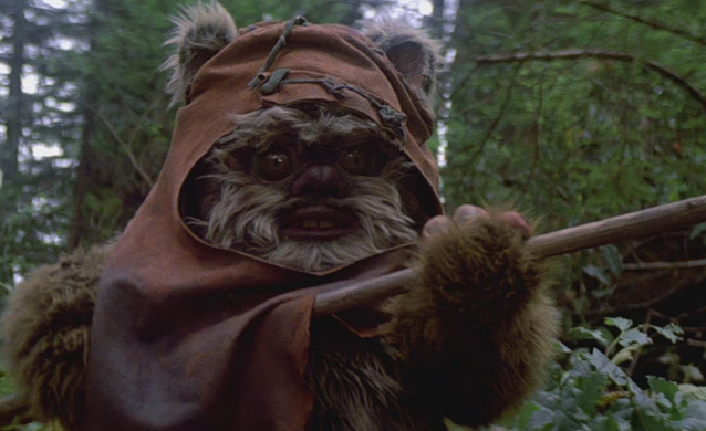 Star Wars Retour Jedi Ewok LSD Phil Tippett Return George Lucas