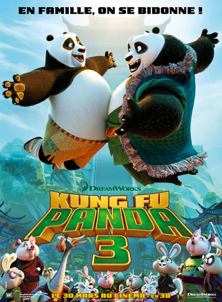 sélection de la semaine Kung Fu Panda 3