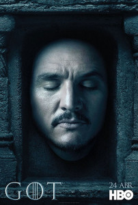 Games of Thrones affiche hall of faces saison 6