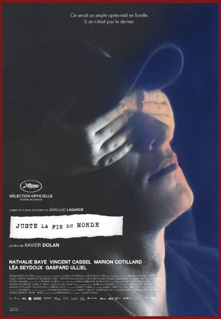 Juste la fin du monde Xavier Dolan Affiche Bad buzz Facebook Huffington Post