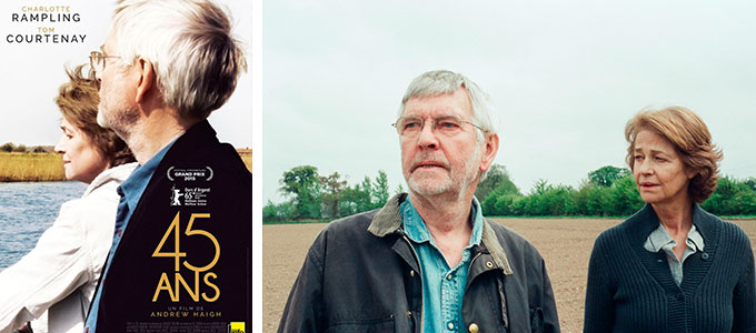 45 ans de Andrew Haigh avec Charlotte Rampling, Tom Courtenay