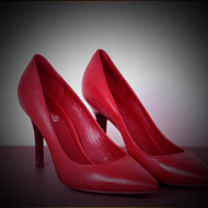 Interview azimutée avec Anne Le Ny : talons haut, chaussure rouge © Annick Holtz