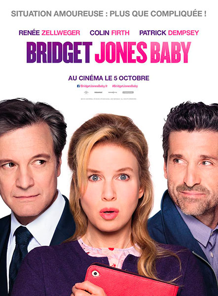 Affiche du film Bridget Jones's Baby de Sharon Maguire