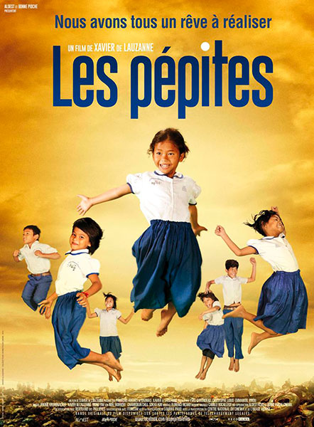 Affiche du documentaire Les pépites réalisé par Xavier de Lauzanne