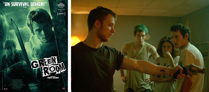 Sortie DVD du mois de septembre 2016 : Green Room de Jeremy Saulnier.