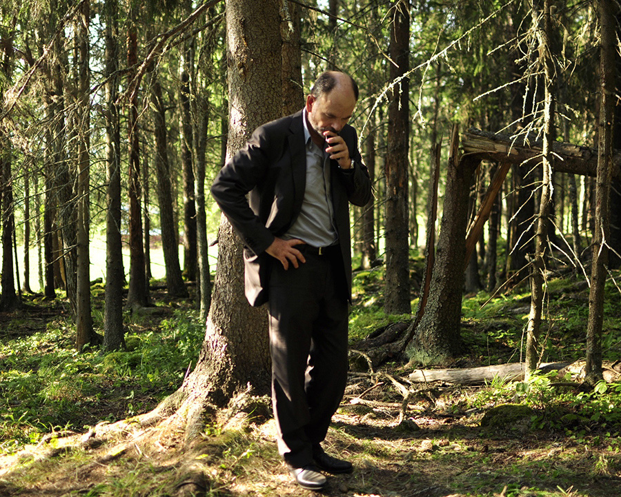 Jean-Pierre Darroussin vu par Anna Novion pour le film Rendez-vous à Kiruna.