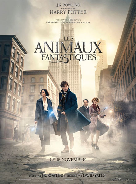 Affiche Les Animaux fantastiques de David Yates