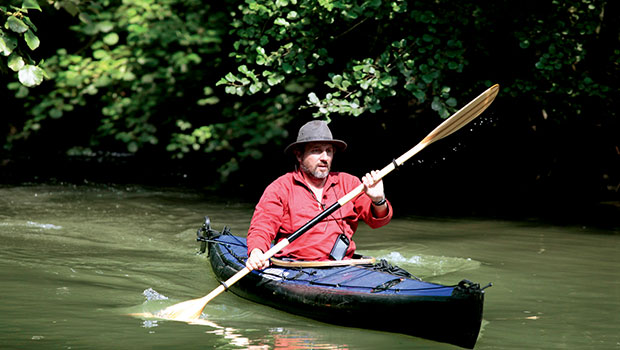 Comme un avion Bruno Podalydès Agnès Jaoui Sandrine Kiberlain Denis Podalydès Film Scène Kayak Rivière