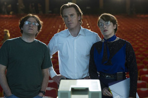 Steve Jobs Danny Boyle Aaron Sorkin Michael Fassbender Biopic Film Scène