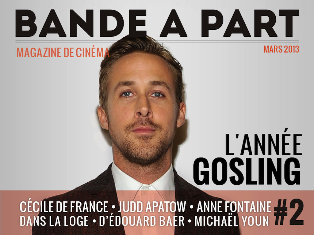 couverture BANDE A PART 02 ryan gosling