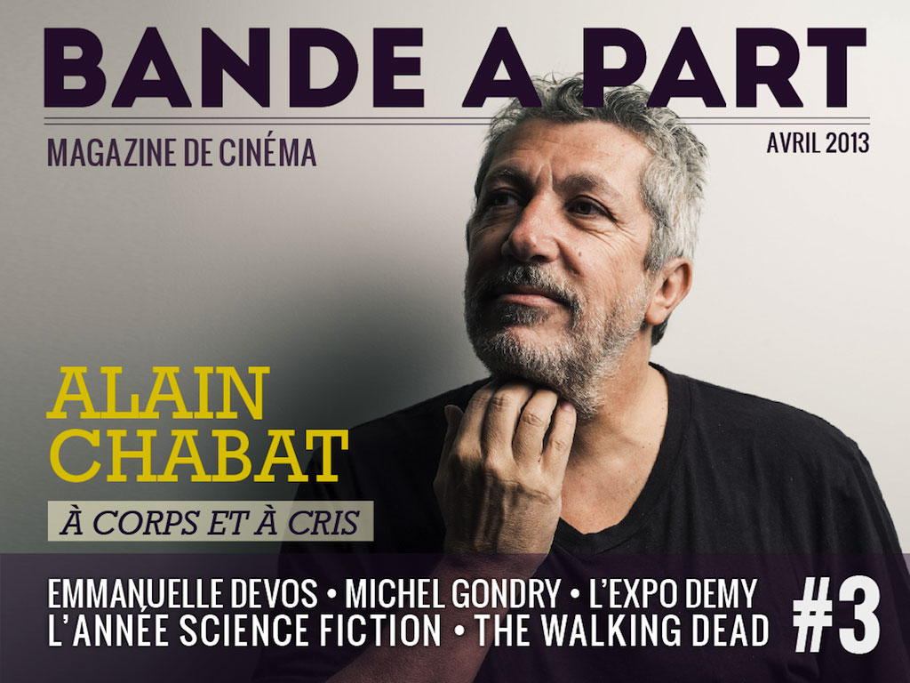 couverture BANDE A PART 03 alain chabat michel gondry