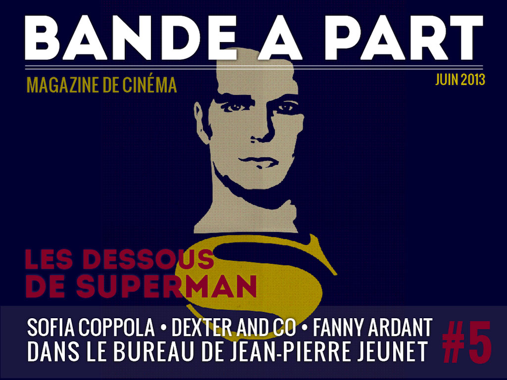 couverture BANDE A PART 05 superman sofia coppola jean pierre jeunet fanny ardant