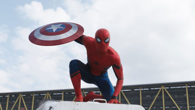 Civil War Captain America Spider-Man Marvel Super-héros