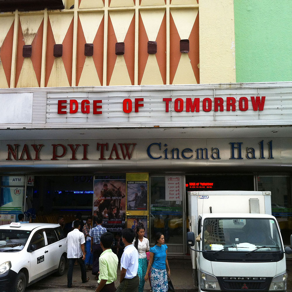 Escale cinéphile à Rangoon