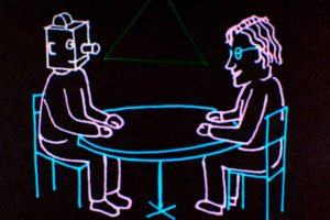 Conversation animée avec Noam Chomsky de Michel Gondry