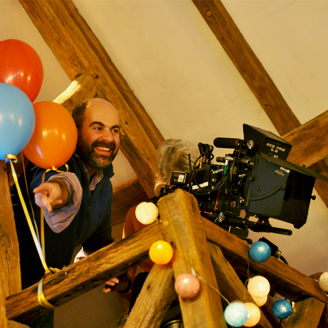 Sur le tournage de La Ritournelle : Marc Fitoussi © Yann Véronneau