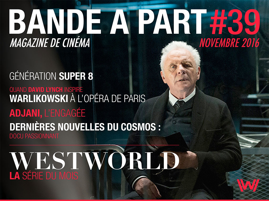 Couverture du Bande à Part 39 : Westworld, Anthony Hopkins