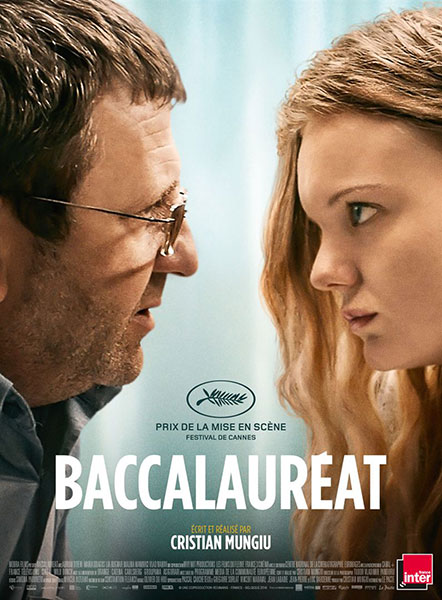 Affiche du film Baccalauréat de Christian Mungiu Partenaire de Bande à Part.