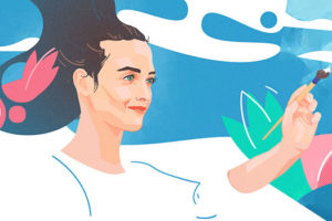 Magazine de cinéma - Charlotte Le Bon Interview - illustration Timothée Lestradet