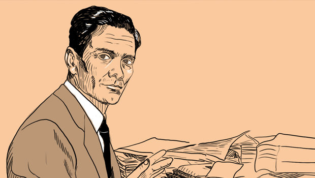 Pier Paolo Pasolini - Illustration : obombarda.com