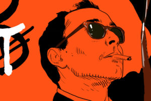 Jean-Luc Godard - Illustration : OB