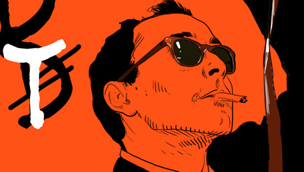 Jean-Luc Godard - Illustration : OB