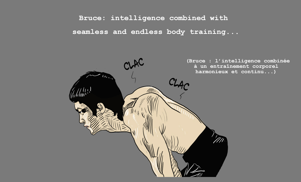L'œil by OB - Bruce Lee - Copyright : Olivier Bombarda