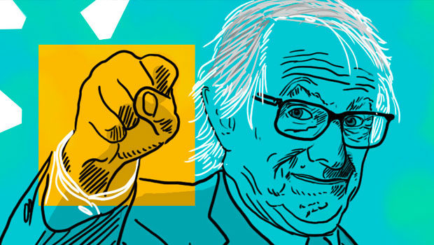 Ken Loach - illustration : OB